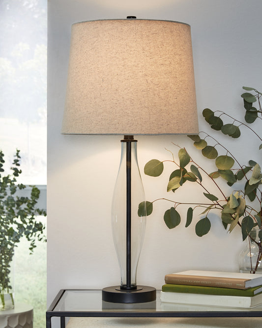 Ashley Express - Travisburg Glass Table Lamp (2/CN)