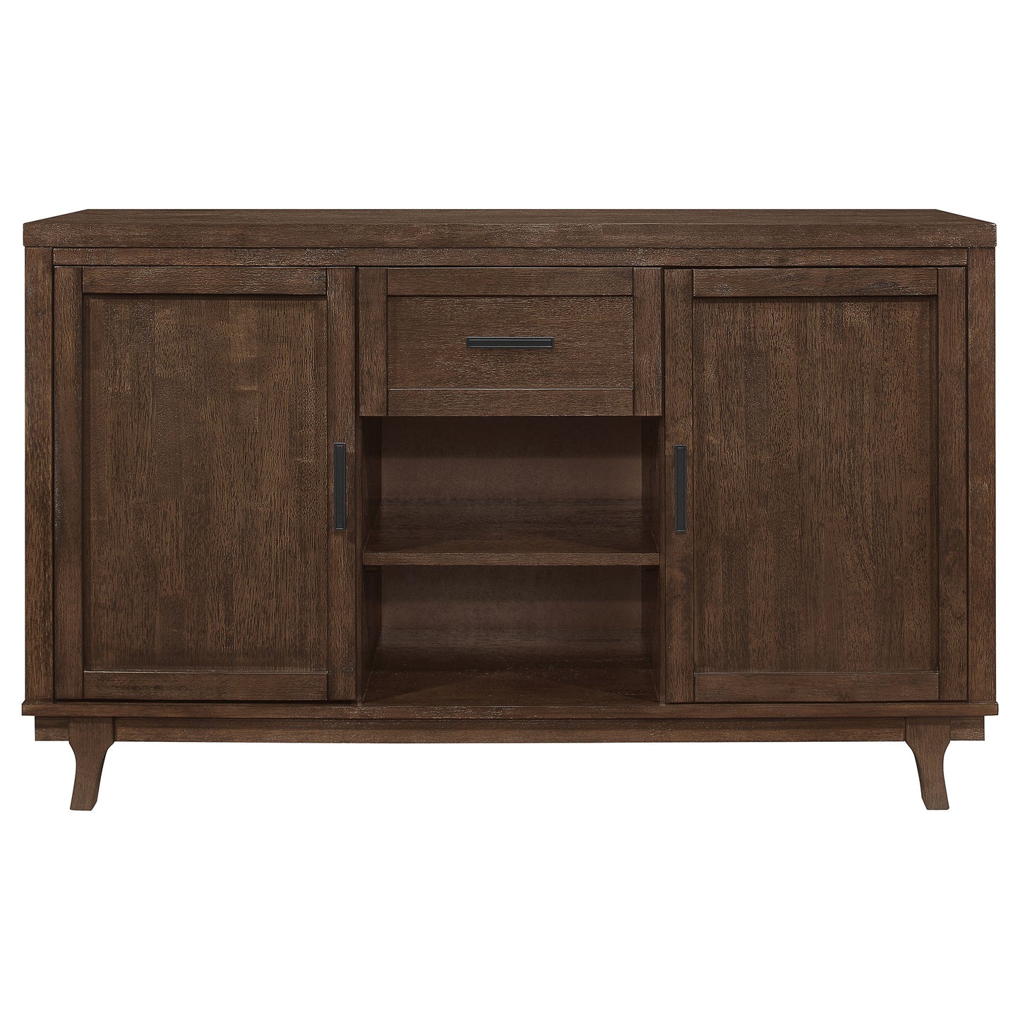 Reynolds 2-door Sideboard Buffet Storage Cabinet Brown Oak