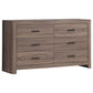 Brantford 4-piece Queen Bedroom Set Barrel Oak