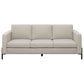 Tilly 2-piece Upholstered Track Arm Sofa Set Oatmeal