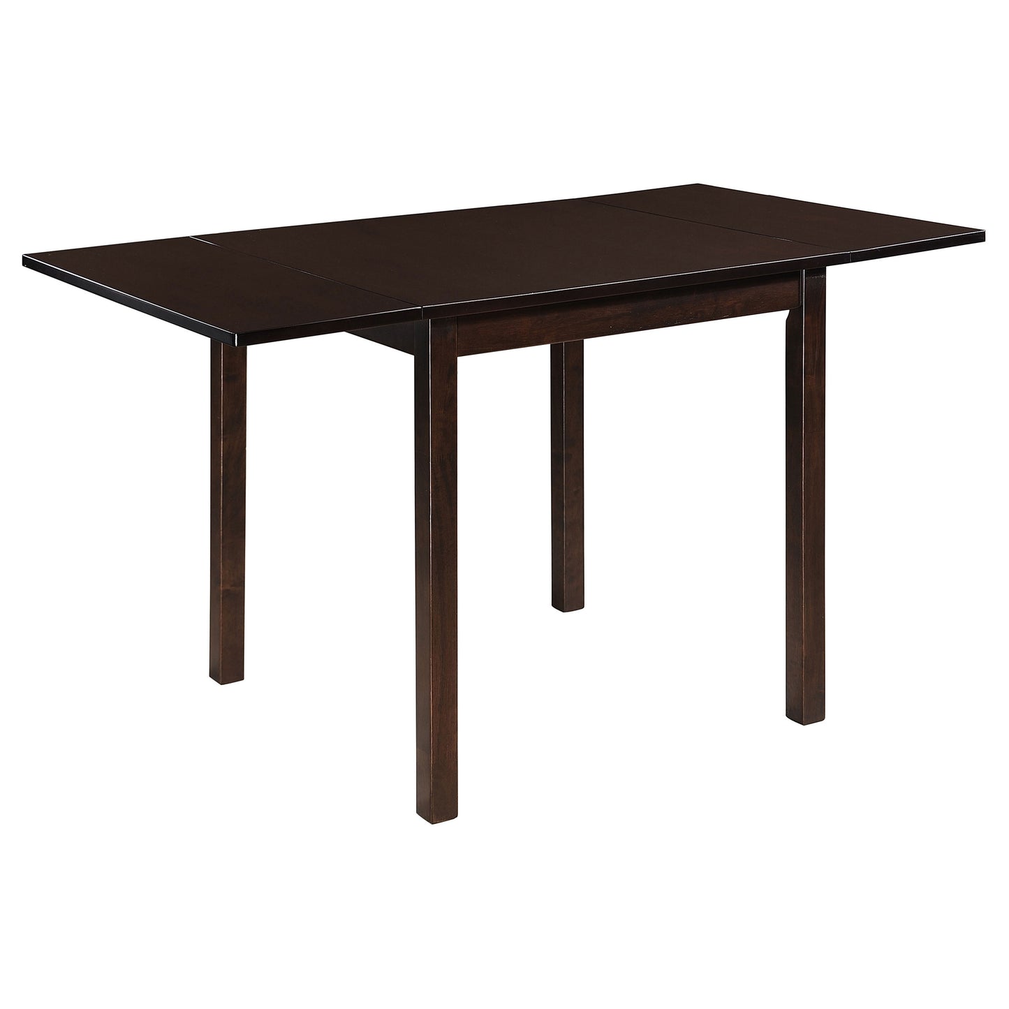 Kelso 3-piece Drop Leaf Dining Table Set Cappuccino and Tan