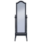 Cabot Wood Adjustable Full Length Cheval Mirror Black