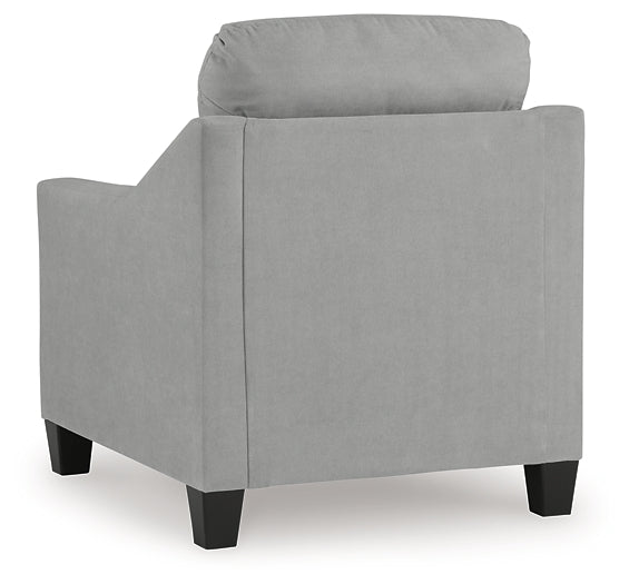 Adlai Chair and Ottoman