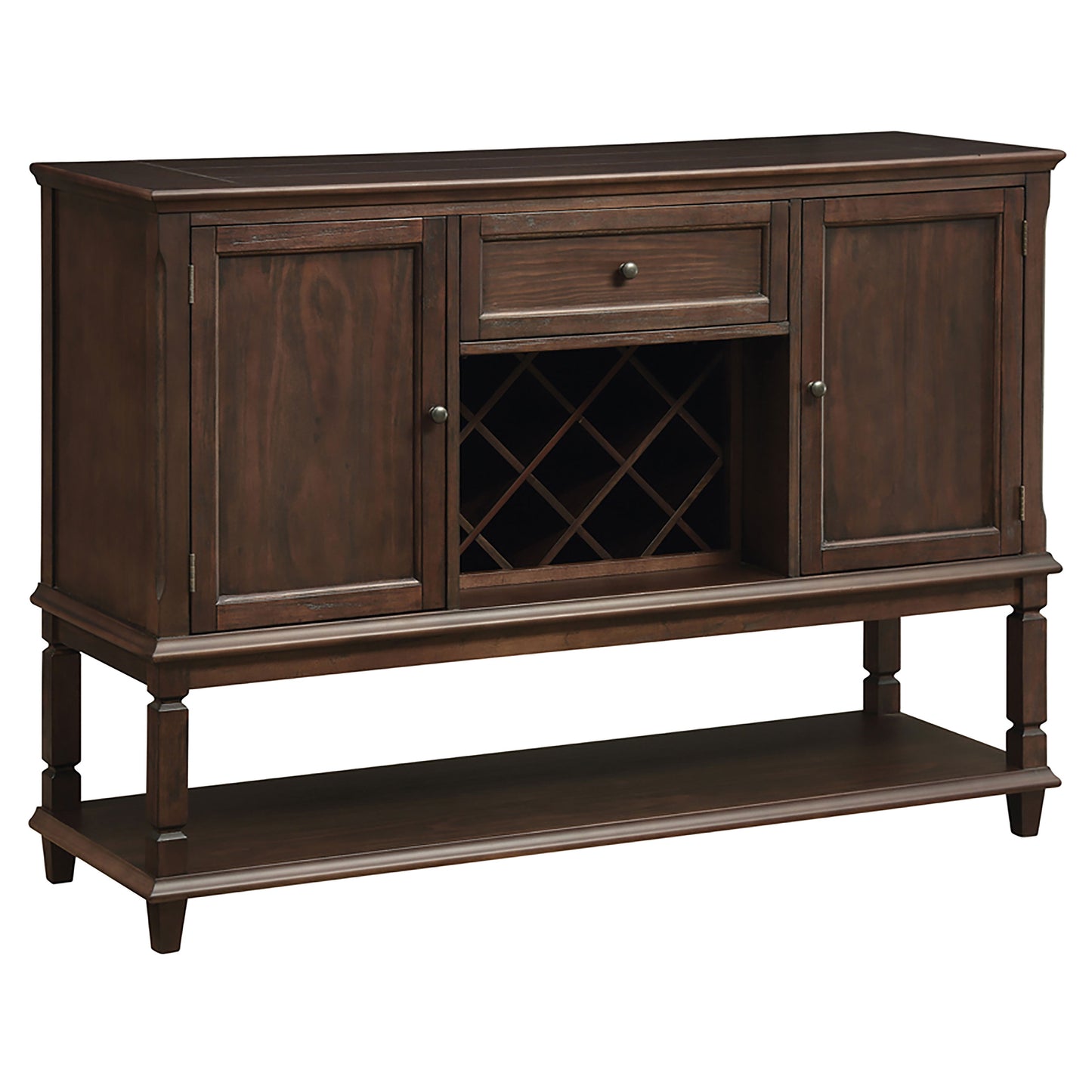 Parkins 2-door Sideboard Buffet Cabinet Rustic Espresso