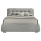 Fenbrook Upholstered Queen Storage Panel Bed Grey