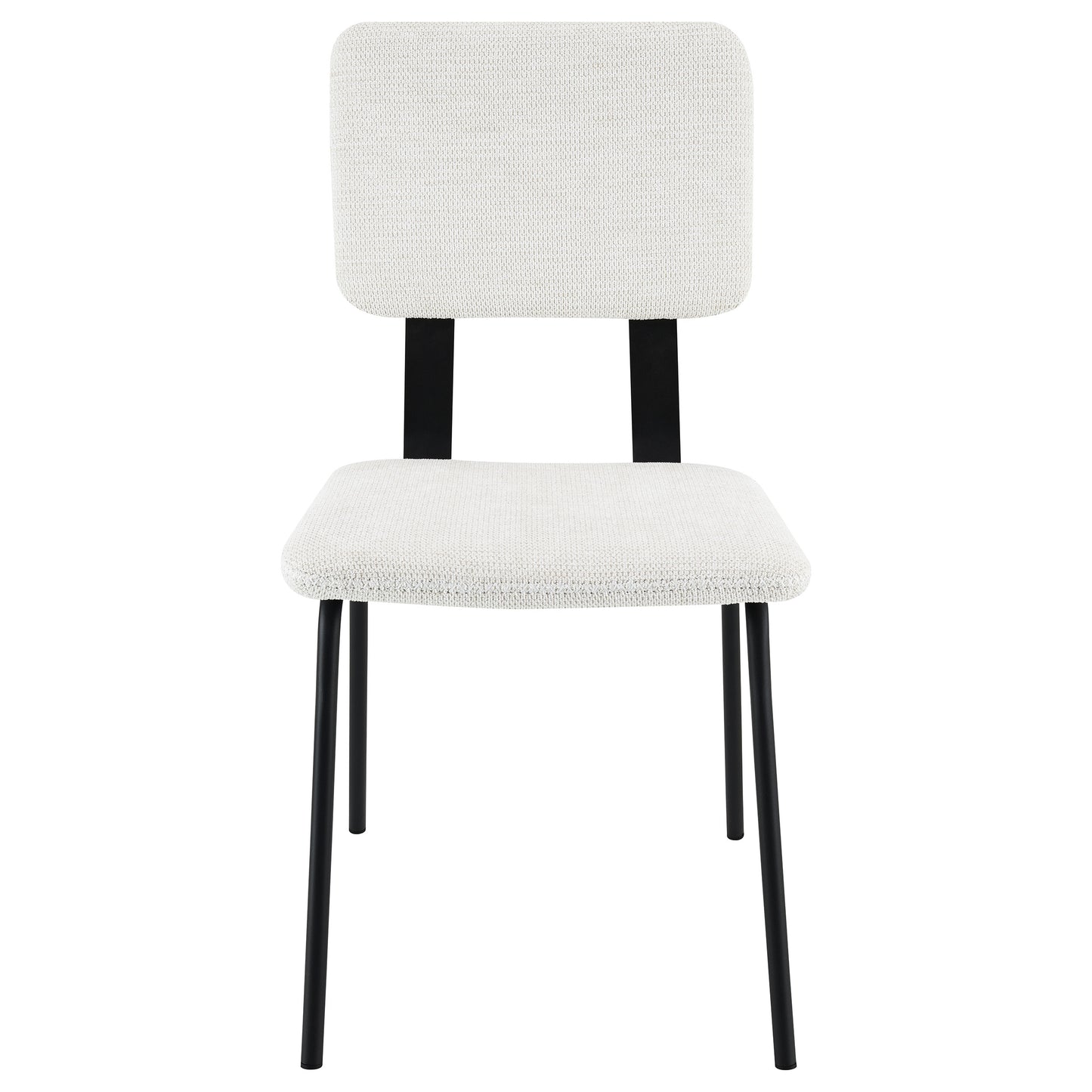 Calla Fabric Upholstered Dining Side Chair White (Set of 2)