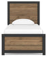 Ashley Express - Vertani Twin Panel Bed with Nightstand