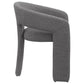 Eudora Boucle Upholstered Dining Arm Chair Grey