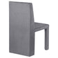 Tordera Velvet Upholstered Dining Side Chair Grey (Set of 2)