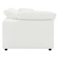 Raleigh Boucle Upholstered Corner Chair Ivory