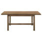 Crestmore 5-piece 71-inch Rectangular Dining Table Set Walnut