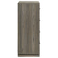 Fenwick 4-drawer Chest of Drawers Grey Oak