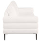 Jessel 3-piece Chenille Upholstered Sofa Set Ivory