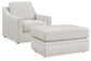 Maitelynn Chair and Ottoman