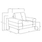 Jessel 3-piece Chenille Upholstered Sofa Set Ivory