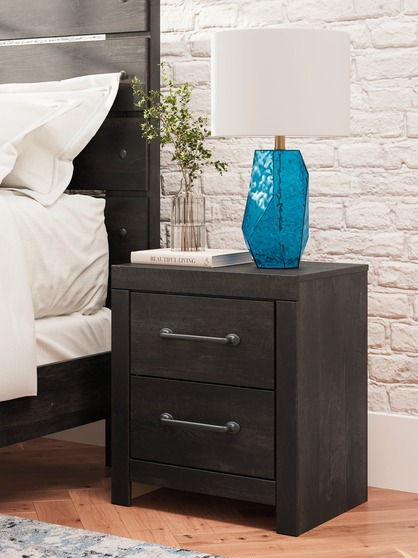 Ashley Express - Hollivern Two Drawer Night Stand