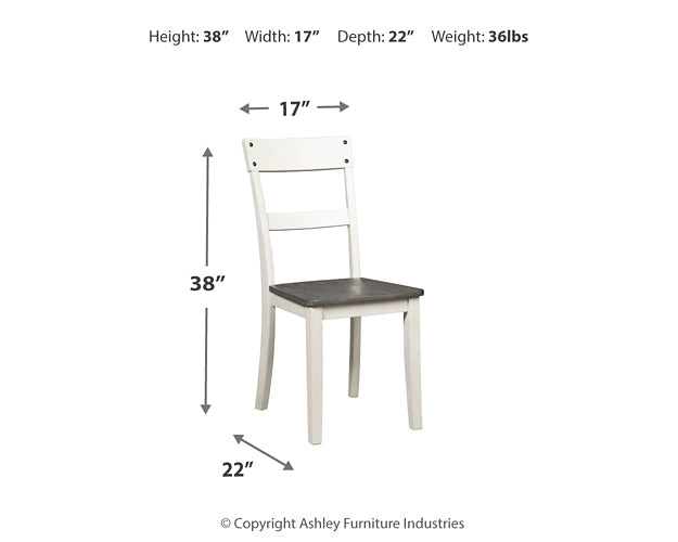 Ashley Express - Nelling Dining Room Side Chair (2/CN)