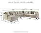 Ardsley 5-Piece Sectional with Chaise