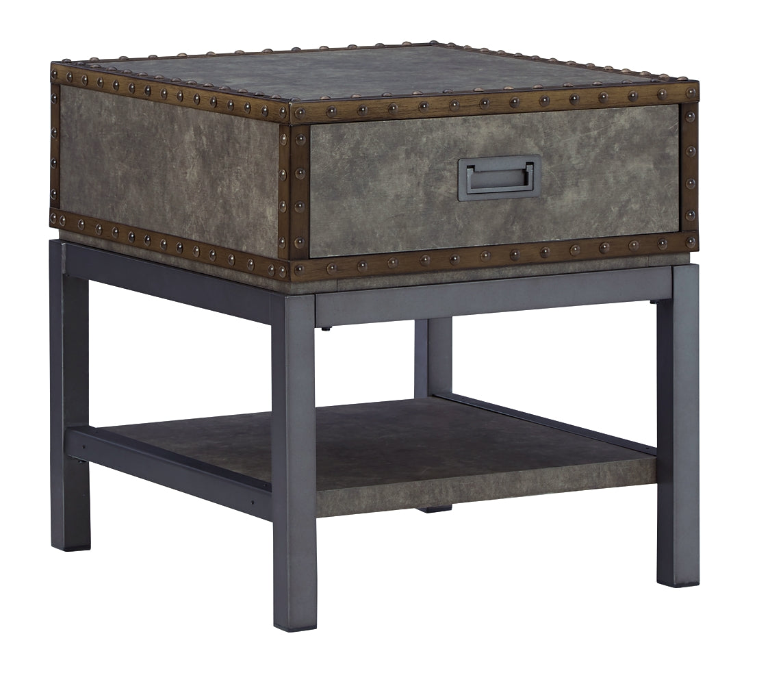 Ashley Express - Derrylin Rectangular End Table