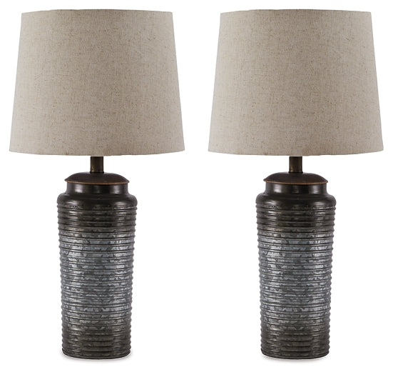 Ashley Express - Norbert Metal Table Lamp (2/CN)