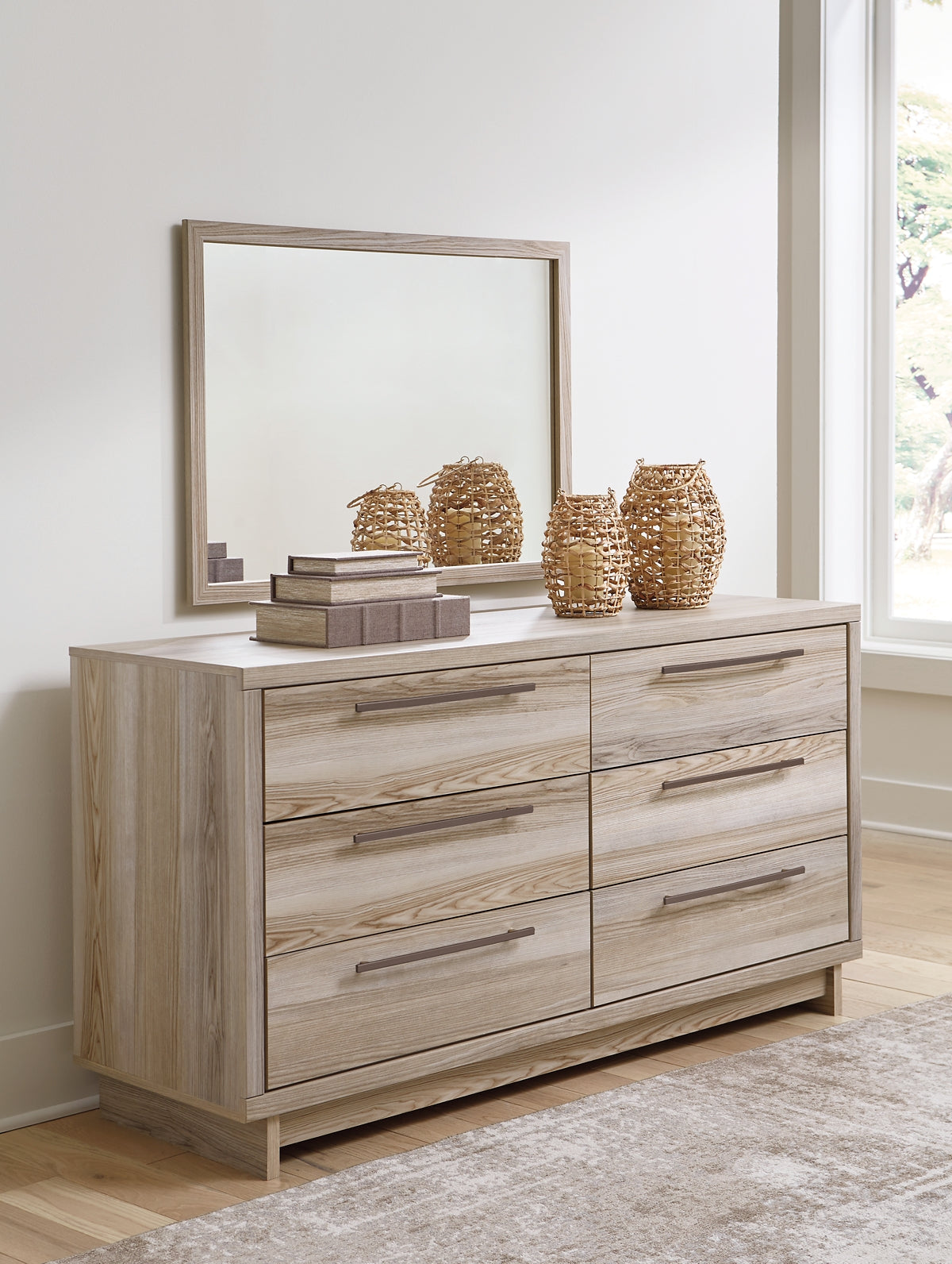 Hasbrick Dresser and Mirror