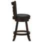 Calecita Wood Swivel Counter Stool Cappuccino (Set of 2)