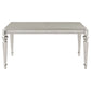 Bling Game 86-inch Extension Dining Table Metallic Platinum