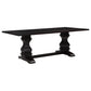 Parkins Rectangular 86-inch Dining Table Rustic Espresso