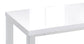 Natividad 5-piece Pub Height Bar Table Set White High Gloss