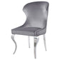 Cheyanne Upholstered Dining Side Chair Grey (Set of 2)