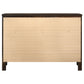 Carlton 6-drawer Dresser Cappuccino