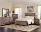 Kauffman 5-piece California King Bedroom Set Washed Taupe