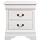 Louis Philippe 5-piece Full Bedroom Set White