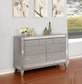 Leighton 7-drawer Dresser Metallic Mercury