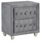 Deanna 4-piece Queen Bedroom Set Grey