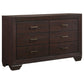 Dorian 4-piece Twin Bedroom Set Dark Cocoa