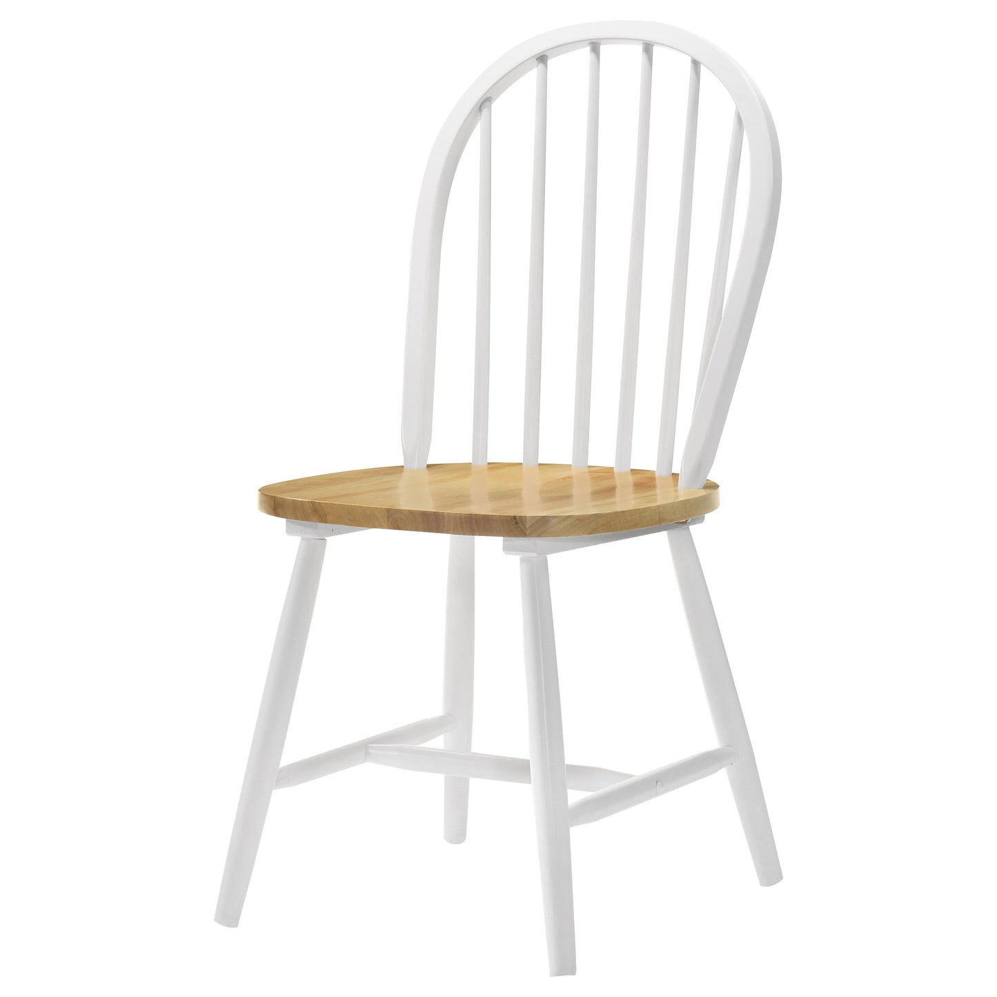 Cinder Wood Dining Side Chair White (Set of 4)