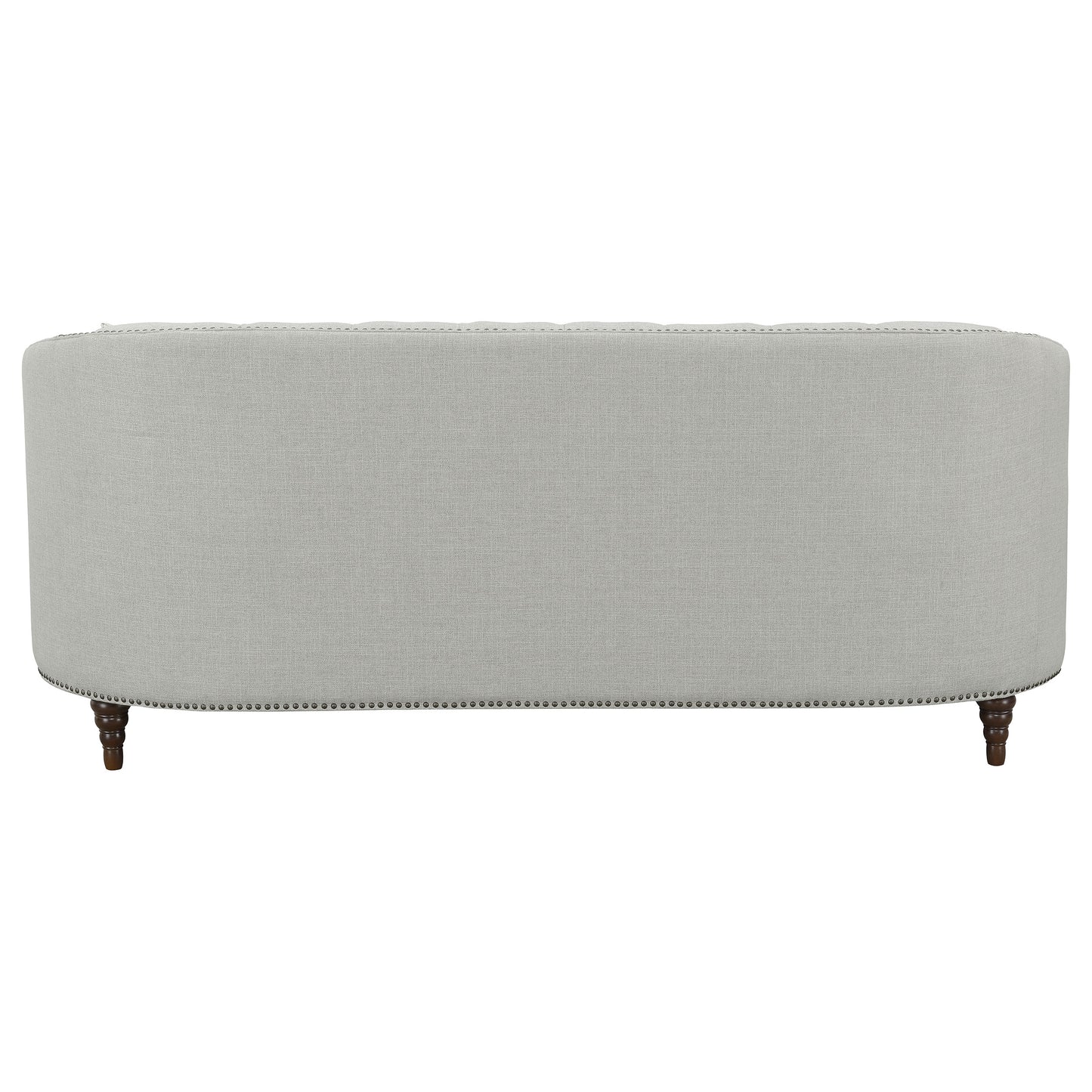 Avonlea Upholstered Sloped Arm Sofa Grey Fabric