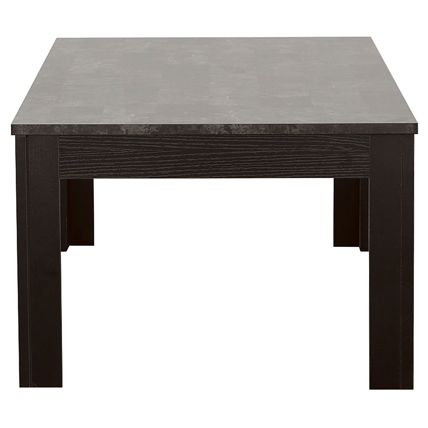 Rhodes 3-piece Faux Marble Top Coffee Table Set Grey