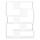 Hoover 63-inch 5-shelf Bookshelf White