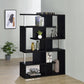 Hoover 63-inch 5-shelf Bookshelf Black