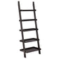 Colella 3-piece Storage Ladder Bookshelf Set Cappuccino