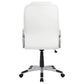 Kaffir Upholstered Adjustable Home Office Desk Chair White