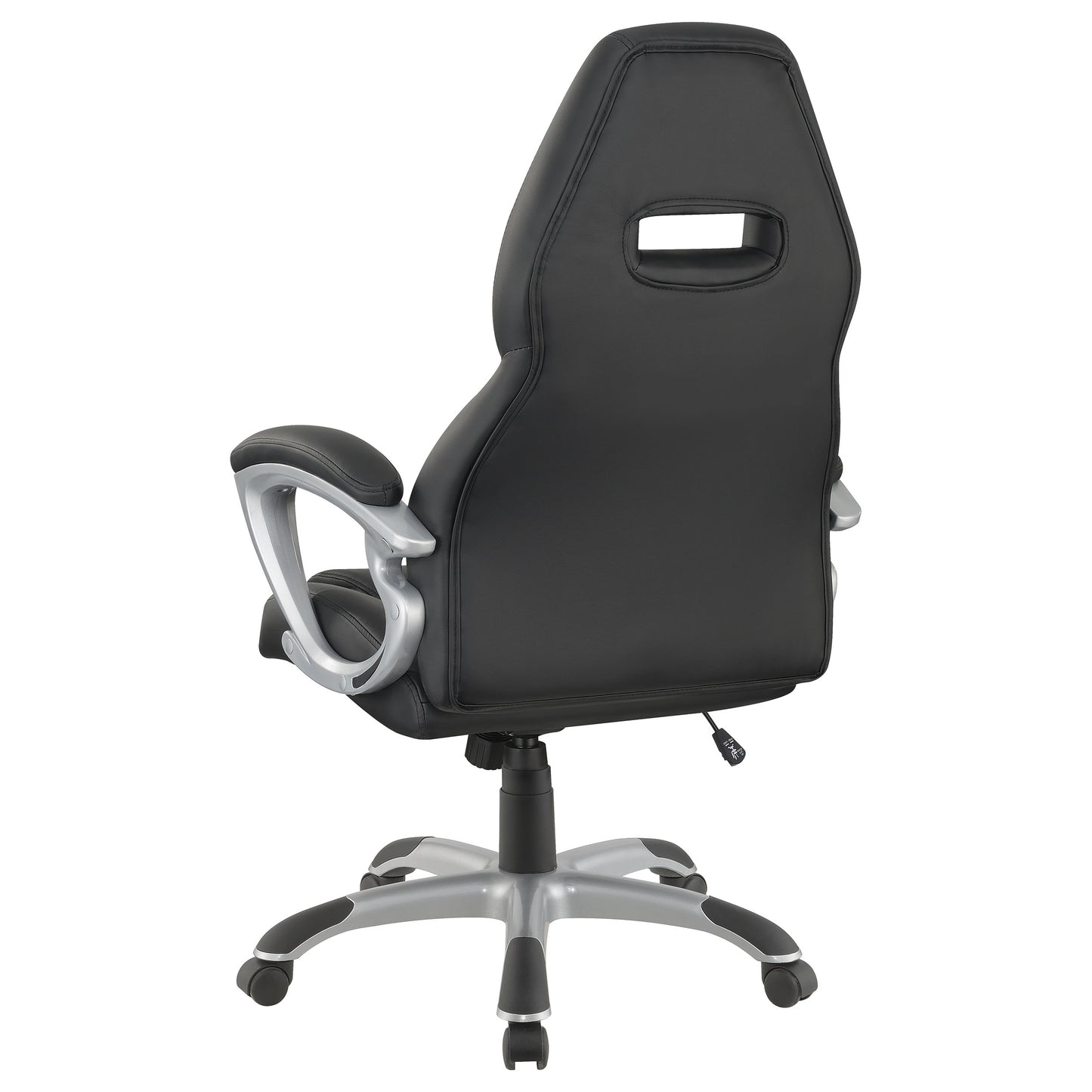 Bruce Upholstered Adjustable Home Office Desk Chair Black