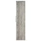 Alejo 2-door Engineered Wood Tall Cabinet Grey Driftwood